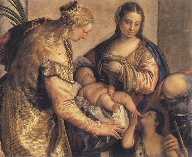 The_Holy_Family_with_St_Barbara_and_Young_Saint_John_Uffizi_1565